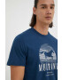 Mustang tricou din bumbac cu imprimeu - Pled.ro