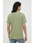 Mustang tricou din bumbac culoarea verde cu imprimeu - Pled.ro