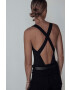 Muuv. body Body X/back culoarea negru neted - Pled.ro