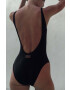 Muuv. Body Deep Cut femei culoarea negru cu spate descoperit - Pled.ro