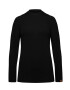 Muuv. Longsleeve Light Rib femei culoarea negru cu turtleneck - Pled.ro