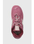 New Balance cizme de iarna pentru copii din piele intoarsa GV574HP1 culoarea violet - Pled.ro