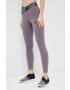 New Balance leggins de antrenament Relentless Crossover culoarea gri cu imprimeu - Pled.ro