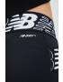 New Balance leggins de antrenament Relentless Crossover WP21177BK femei culoarea negru cu imprimeu - Pled.ro