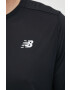 New Balance longsleeve pentru alergare Accelerate culoarea negru neted - Pled.ro