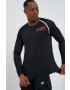 New Balance longsleeve pentru alergare Accelerate Pacer culoarea negru cu imprimeu - Pled.ro