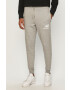 New Balance Pantaloni MP03558AG bărbați culoarea gri - Pled.ro