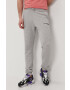 New Balance Pantaloni MP03904AG bărbați culoarea gri material neted - Pled.ro