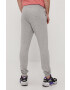 New Balance Pantaloni MP03904AG bărbați culoarea gri material neted - Pled.ro