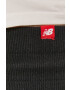 New Balance Pantaloni WP03530BK femei culoarea negru material neted - Pled.ro