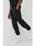 New Balance Pantaloni MP13503BK bărbați culoarea negru material neted - Pled.ro