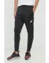 New Balance pantaloni de antrenament Tenacity barbati culoarea negru neted - Pled.ro