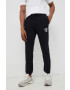 New Balance pantaloni de trening culoarea negru cu imprimeu MP31515BK-5BK - Pled.ro