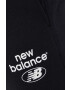 New Balance pantaloni de trening culoarea negru cu imprimeu MP31515BK-5BK - Pled.ro