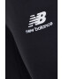 New Balance pantaloni de trening culoarea negru cu imprimeu MP31539BK-9BK - Pled.ro