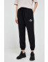 New Balance pantaloni de trening culoarea negru cu imprimeu WP31508BK-8BK - Pled.ro