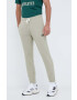 New Balance pantaloni de trening culoarea verde neted - Pled.ro