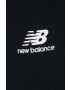 New Balance pantaloni de trening femei culoarea negru neted - Pled.ro