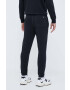 New Balance pantaloni de trening culoarea negru neted - Pled.ro