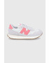 New Balance pantofi culoarea gri - Pled.ro