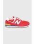 New Balance Pantofi copii GC574HA2 culoarea rosu - Pled.ro