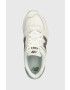 New Balance sneakers din piele WL574ZFG culoarea alb - Pled.ro