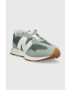 New Balance sneakers GS327MS culoarea verde - Pled.ro