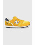 New Balance sneakers pentru copii culoarea portocaliu - Pled.ro