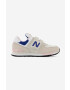 New Balance sneakers pentru copii culoarea bej - Pled.ro