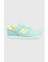 New Balance sneakers pentru copii culoarea turcoaz - Pled.ro