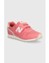 New Balance sneakers pentru copii culoarea roz - Pled.ro