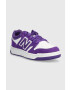 New Balance sneakers pentru copii GSB480WD culoarea violet - Pled.ro