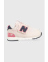 New Balance sneakers pentru copii NBNW574.G culoarea roz - Pled.ro