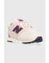 New Balance sneakers pentru copii NBNW574.G culoarea roz - Pled.ro