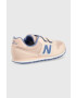 New Balance sneakers pentru copii PV500PY1 culoarea roz - Pled.ro