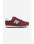 New Balance sneakers pentru copii YV373KR2 culoarea bordo - Pled.ro