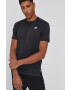 New Balance Tricou bărbați culoarea negru material neted - Pled.ro