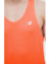 New Balance tricou de alergare Accelerate Singlet culoarea portocaliu - Pled.ro