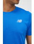 New Balance tricou de alergare Impact Run neted - Pled.ro