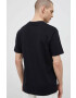 New Balance tricou din bumbac culoarea bej cu imprimeu - Pled.ro