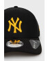 New Era caciula culoarea negru din tricot gros NEW YORK YANKEES - Pled.ro