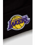 New Era caciula culoarea negru LOS ANGELES LAKERS - Pled.ro