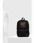 New Era rucsac culoarea negru mare cu imprimeu NEW YORK YANKEES - Pled.ro