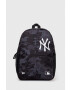 New Era rucsac culoarea gri mare modelator NEW YORK YANKEES - Pled.ro