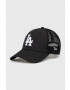 New Era șapcă culoarea bordo melanj NEW YORK YANKEES 60348848.MRNWHI-MRNWHI - Pled.ro