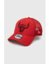 New Era șapcă culoarea rosu cu imprimeu CHICAGO BULLS 60298608.FDR-FDR - Pled.ro