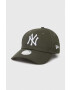 New Era sapca culoarea verde cu imprimeu NEW YORK YANKEES - Pled.ro