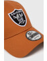 New Era sapca culoarea portocaliu cu imprimeu LAS VEGAS RAIDERS - Pled.ro