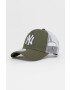 New Era șapcă culoarea verde cu imprimeu 12523894-GREENMED - Pled.ro