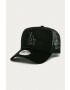 New Era șapcă culoarea negru cu imprimeu 12523912-BLACK - Pled.ro